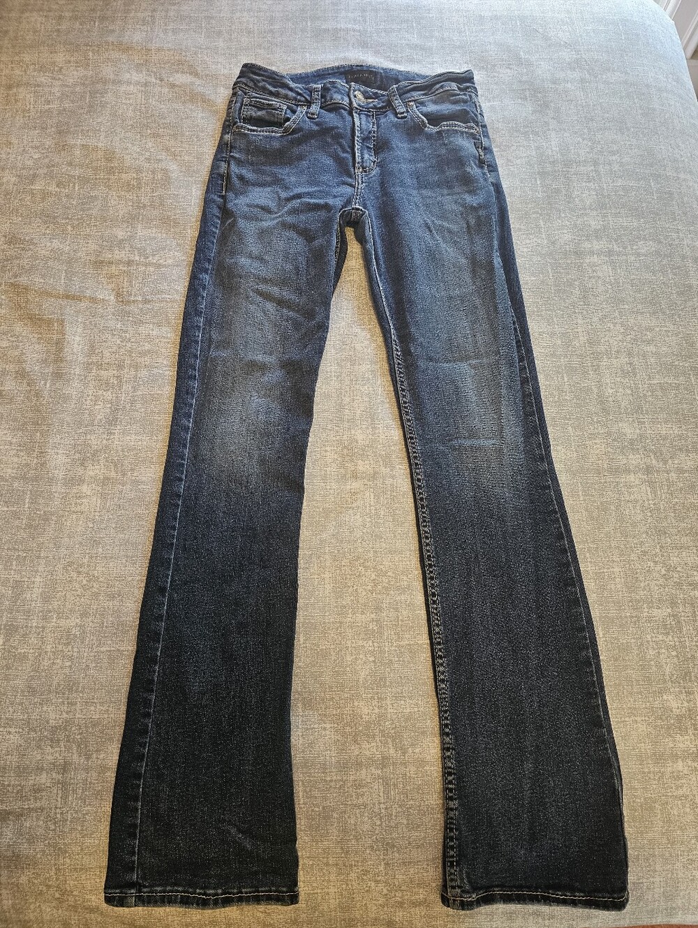 Women's Silver Jeans Avery Slim Boot W29/L33 Dark Wash Denim